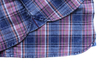 男士格子格纹衬衫，色织格子短袖衬衫