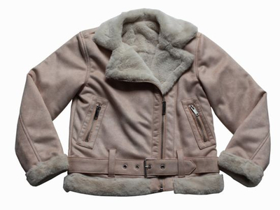 批发OEM最新设计的冬季服装时尚绒面夹克
